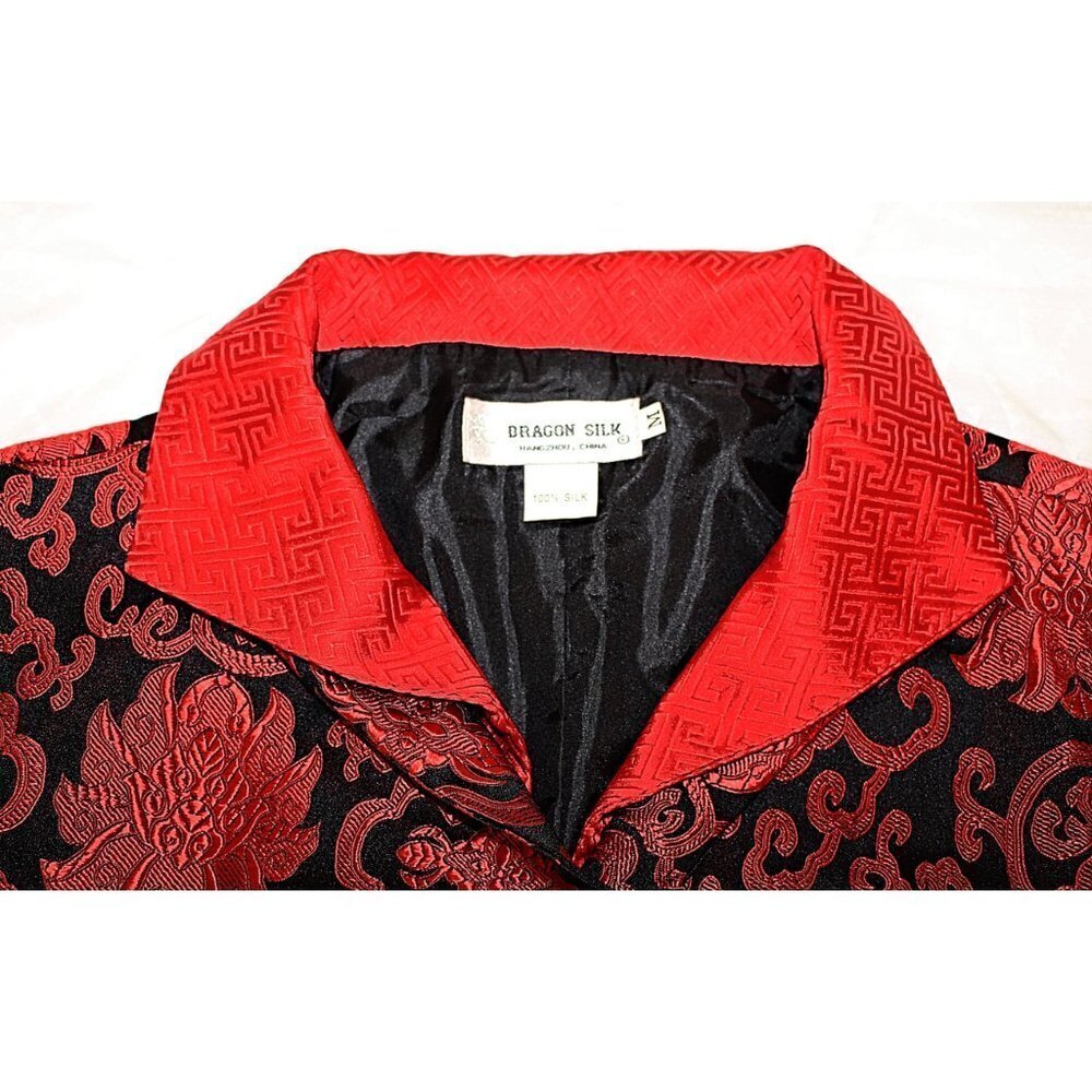 NEW - Dragon Silk - San Francisco - Chinese Silk Kimono Jacket, Medium - Picture 3 of 9